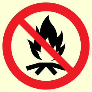 Prohibition: No campfire